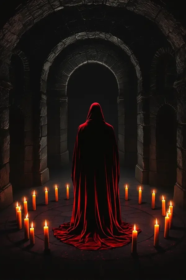 红袍 The Crimson Robe 恐怖片封面