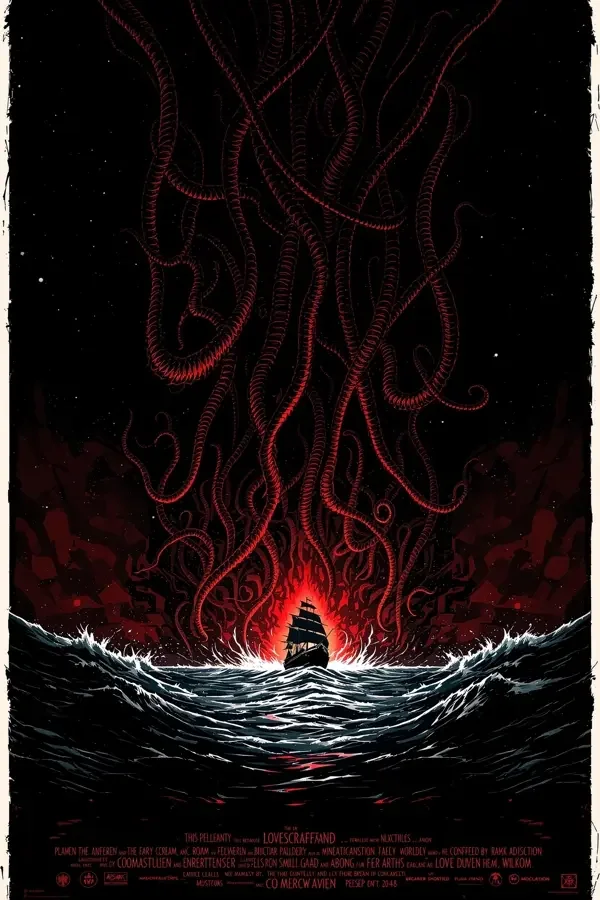 深海低语 Whispers of the Deep 恐怖片封面