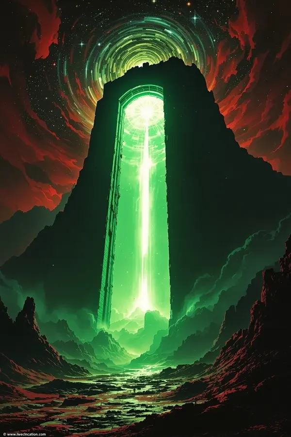 异星之门 The Alien Gate 恐怖片封面