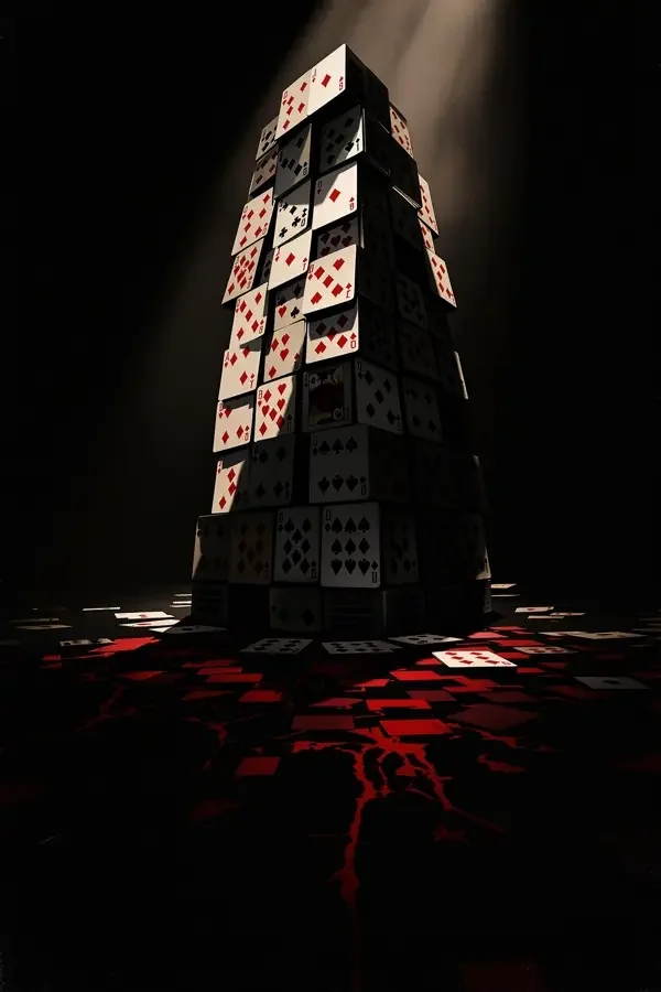 纸牌屋游戏 House of Cards 恐怖片封面